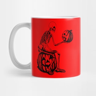 Wilsonrudy Kusmin Skull Pumpkin Ink Mug